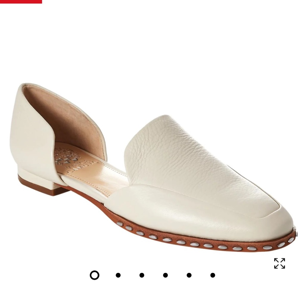 Vince Camuto studded d’orsay flats